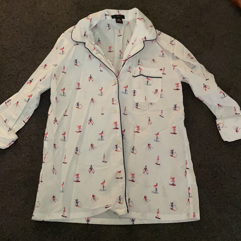 NWOT J. Crew pajama set